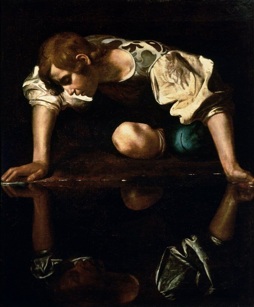 Narcissus Caravaggio (1594-96)