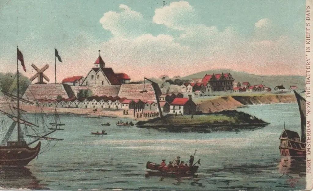New Amsterdam Postcard