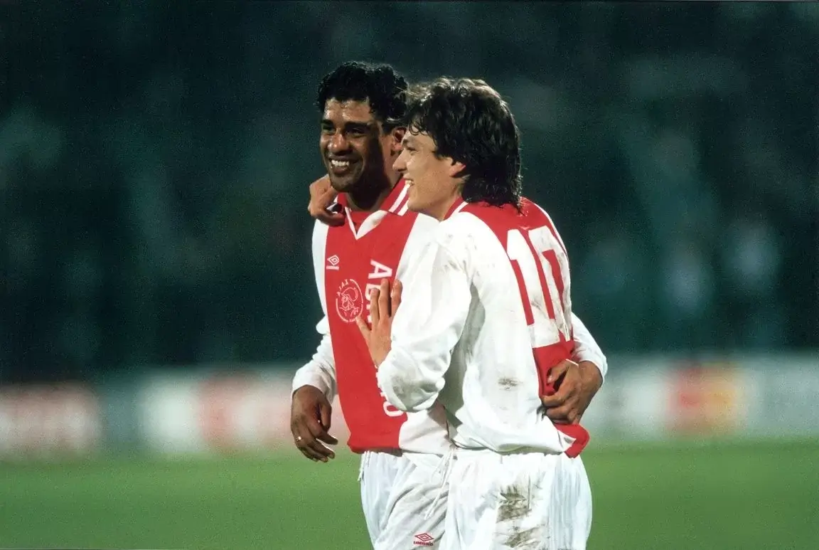 Frank Rijkaard from Suriname and Jari Litmanen from Finland